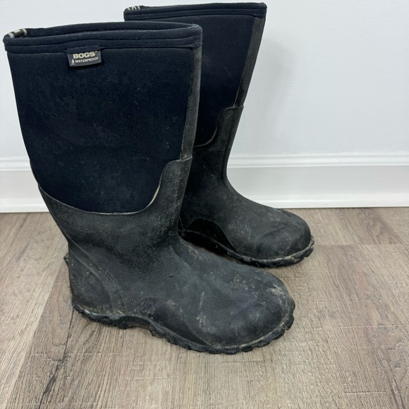 Bogs Classic High Boot Black Men’s Size 8 Neoprene Rubber Insulated Waterproof - Picture 2 of 8